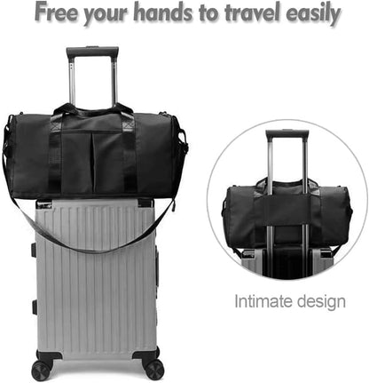 Waterproof Gym Bag (Black)