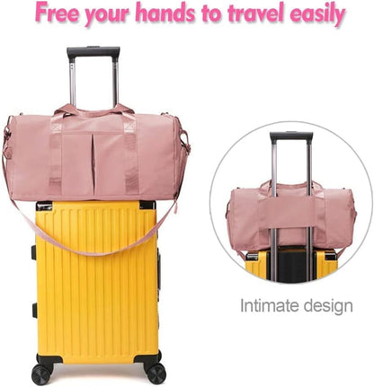 Waterproof Gym Bag (Pink)