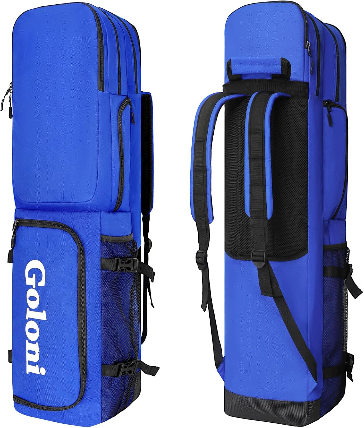4 Sticks Field Hockey Bag with Shoulder Straps,Field Hockey Stick Backpack with Shoe Compartment